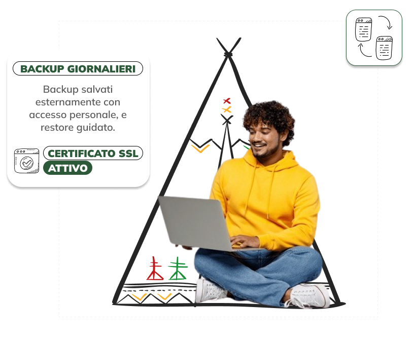 Web Hosting Sicurezza e Backup Hosting
