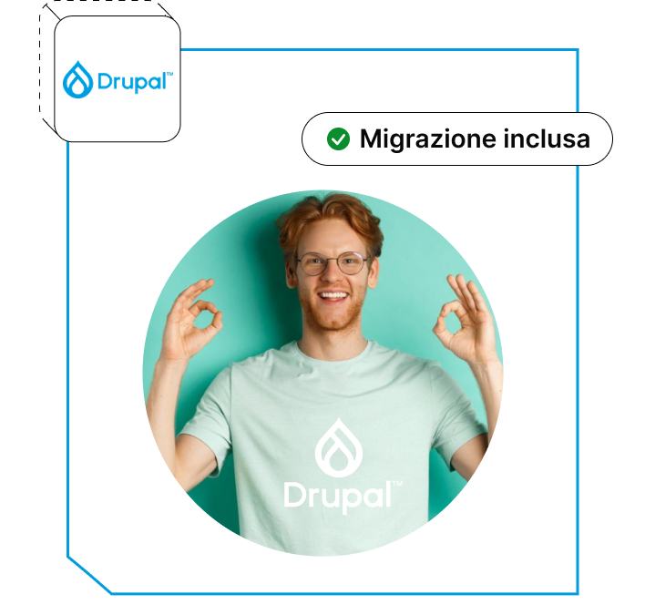 Hosting Drupal migrazione sito web drupal