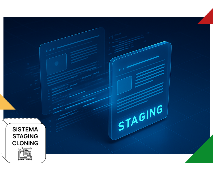 Hosting staging, cloning con sotaculous